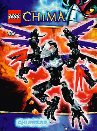 70205-CHI Razar - INSTRUCTIONS ONLY Instructions LEGO®