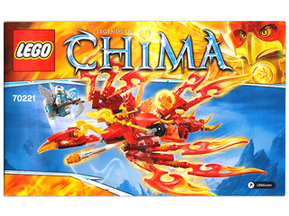 70221-Flinx's Ultimate Phoenix - INSTRUCTIONS ONLY Instructions LEGO®