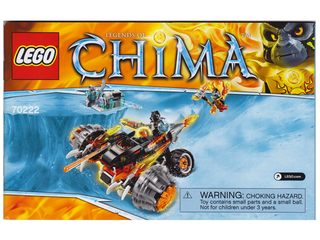 70222-Tormak's Shadow Blazer - INSTRUCTIONS ONLY Instructions LEGO®