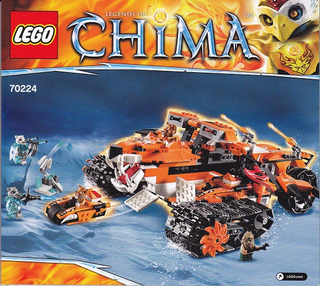 70224-Tiger's Mobile Command - INSTRUCTIONS ONLY Instructions LEGO®