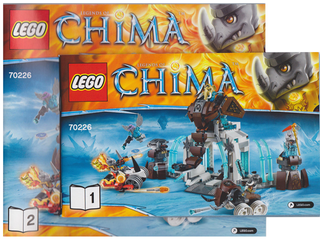 70226-Mammoth's Frozen Stronghold - INSTRUCTIONS ONLY Instructions LEGO®