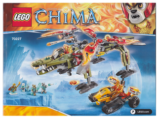 70227-King Crominus' Rescue - INSTRUCTIONS ONLY Instructions LEGO®