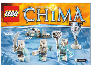 70230-Icebear Tribe Pack - INSTRUCTIONS ONLY Instructions LEGO®