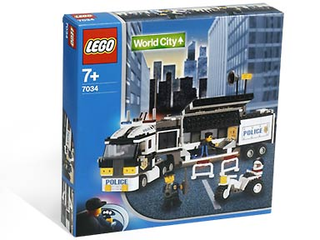 Surveillance Truck, 7034 Building Kit LEGO®   