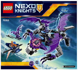 70353-The Heligoyle - INSTRUCTIONS ONLY Instructions LEGO®