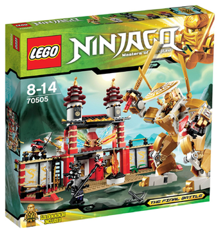 70505 - Temple of Light - EMPTY BOX ONLY Empty Box LEGO®