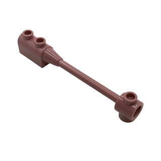 Bar 1x8 with Brick 1x2 Curved Top End (No Axle Holder), Part# 30359a Part LEGO® Sand Red 1 Part