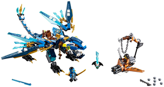 Jay's Elemental Dragon, 70602 Building Kit LEGO®   