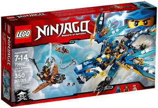 70602 - Jay's Elemental Dragon - EMPTY BOX ONLY Empty Box LEGO®