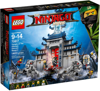 70617 - Temple of the Ultimate Ultimate Weapon - EMPTY BOX ONLY Empty Box LEGO®