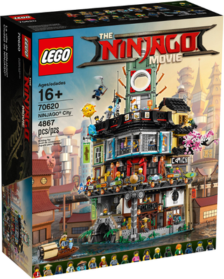 70620 - NINJAGO City - EMPTY BOX ONLY Empty Box LEGO®