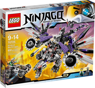 70725 - Nindroid MechDragon - EMPTY BOX ONLY Empty Box LEGO®