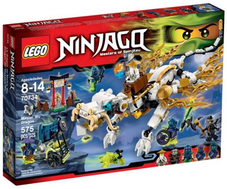 70734 - Master Wu Dragon - EMPTY BOX ONLY Empty Box LEGO®