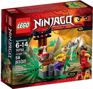 70752 - Jungle Trap - EMPTY BOX ONLY Empty Box LEGO®