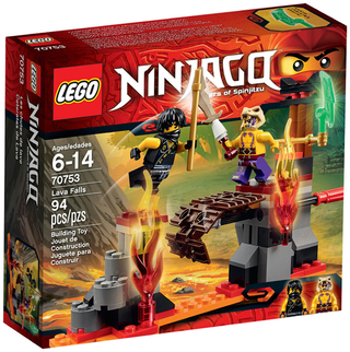 70753 - Lava Falls - EMPTY BOX ONLY Empty Box LEGO®