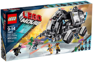 70815 - Super Secret Police Dropship - EMPTY BOX ONLY Empty Box LEGO®
