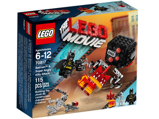 Batman & Super Angry Kitty Attack, 70817 Building Kit LEGO® As-is, Incomplete (Read Condition Guide)