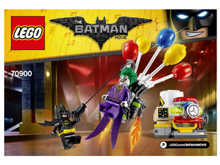 70900-The Joker Balloon Escape - INSTRUCTIONS ONLY Instructions LEGO®