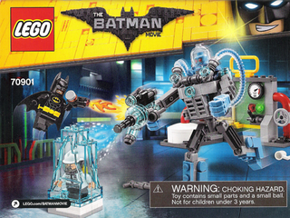 70901-Mr. Freeze Ice Attack - INSTRUCTIONS ONLY Instructions LEGO®