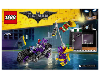 70902-Catwoman Catcycle Chase - INSTRUCTIONS ONLY Instructions LEGO®