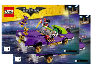 70906-The Joker Notorious Lowrider - INSTRUCTIONS ONLY Instructions LEGO®