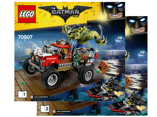 70907-Killer Croc Tail - Gator - INSTRUCTIONS ONLY Instructions LEGO®