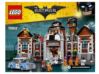 70912-Arkham Asylum - INSTRUCTIONS ONLY Instructions LEGO®