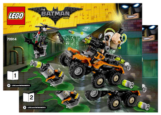 70914-Bane Toxic Truck Attack - INSTRUCTIONS ONLY Instructions LEGO®