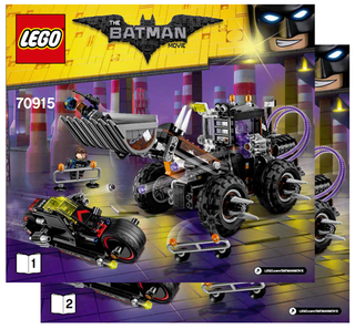 70915-Two - Face Double Demolition - INSTRUCTIONS ONLY Instructions LEGO®