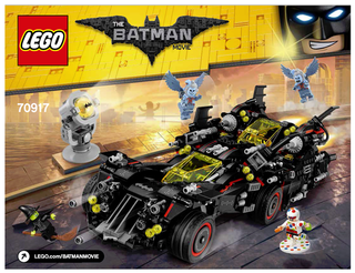 70917-The Ultimate Batmobile - INSTRUCTIONS ONLY Instructions LEGO®