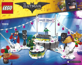 70919-The Justice League Anniversary Party - INSTRUCTIONS ONLY Instructions LEGO®