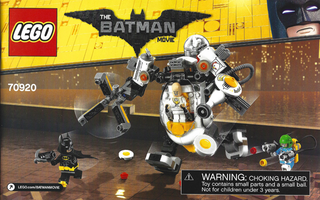 70920-Egghead Mech Food Fight - INSTRUCTIONS ONLY Instructions LEGO®