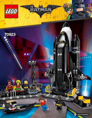 70923-The Bat - Space Shuttle - INSTRUCTIONS ONLY Instructions LEGO®