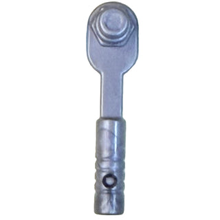 Minifigure Utensil Tool Ratchet / Socket Wrench Part#11402e Part LEGO® Flat Silver
