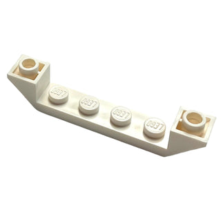 Slope, Inverted 45 6 x 1 Double with 1 x 4 Cutout, Part# 52501 Part LEGO® White