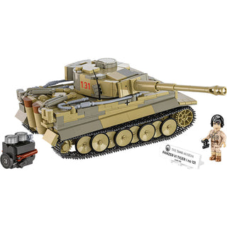 PANZER VI Tiger I No. 131 Tank: WWII COBI Set #3123 Building Kit Cobi Toys