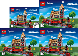 71044-Disney Train and Station - INSTRUCTIONS ONLY Instructions LEGO®