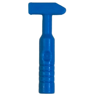 Minifigure Utensil Tool Cross Pein Hammer - 3-Rib Handle Part#11402h Part LEGO® Dark Azure