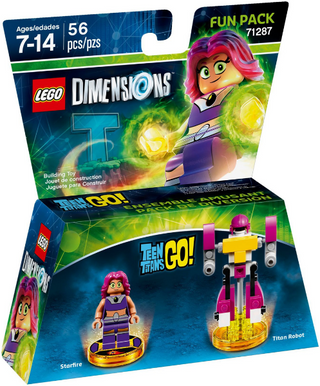 71287 - Fun Pack - Teen Titans Go! (Starfire and the Titan Robot) - EMPTY BOX ONLY