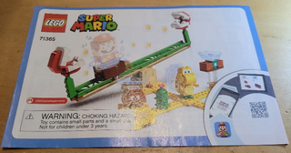 71365-Piranha Plant Power Slide - Expansion Set - INSTRUCTIONS ONLY