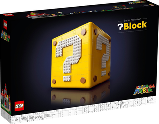 71395 - Super Mario 64 Question Mark Block - EMPTY BOX ONLY Empty Box LEGO®