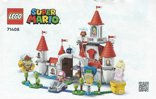 71408-Peach's Castle - Expansion Set - INSTRUCTIONS ONLY