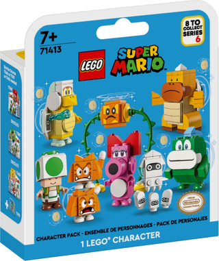 71413 - Character, Super Mario, Series 6 - EMPTY BOX ONLY Empty Box LEGO®
