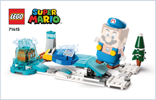 71415-Ice Mario Suit and Frozen World - Expansion Set - INSTRUCTIONS ONLY