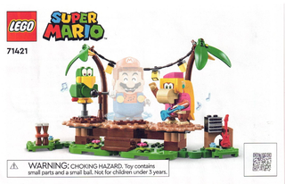 71421-Dixie Kong's Jungle Jam - Expansion Set - INSTRUCTIONS ONLY