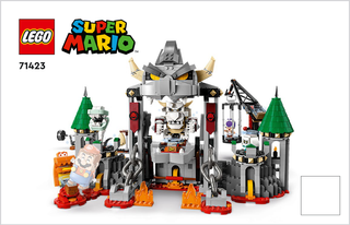71423-Dry Bowser Castle Battle - Expansion Set - INSTRUCTIONS ONLY