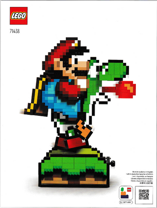 71438-Super Mario World: Mario & Yoshi - INSTRUCTIONS ONLY Instructions LEGO®