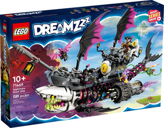 71469 - Nightmare Shark Ship - EMPTY BOX ONLY