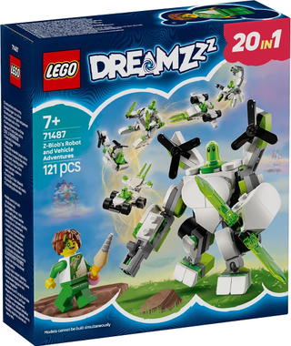 71487 - Z-Blob'a Robot and Vehicle Adventures - EMPTY BOX ONLY Empty Box LEGO®
