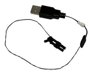 Double Extended Blaster Pistol w/ Flashing LED Light, USB & DIY System, LW-75345 Custom Parts United Brick Co®